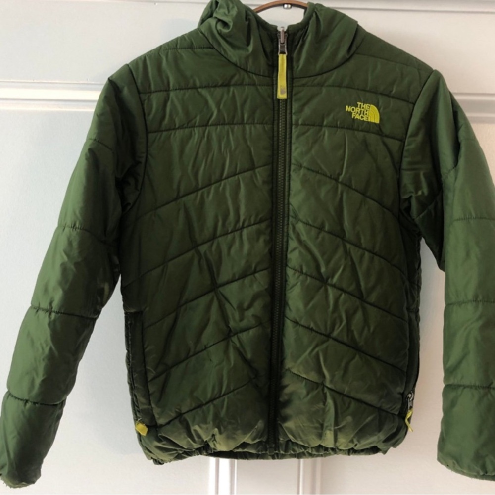 The Northface boys reversible jacket 10/12